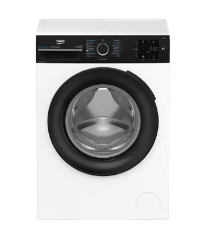 Beko BM3WFSU37413WPBB1 veš mašina bijele boje sa prednjim punjenjem i modernim dizajnom